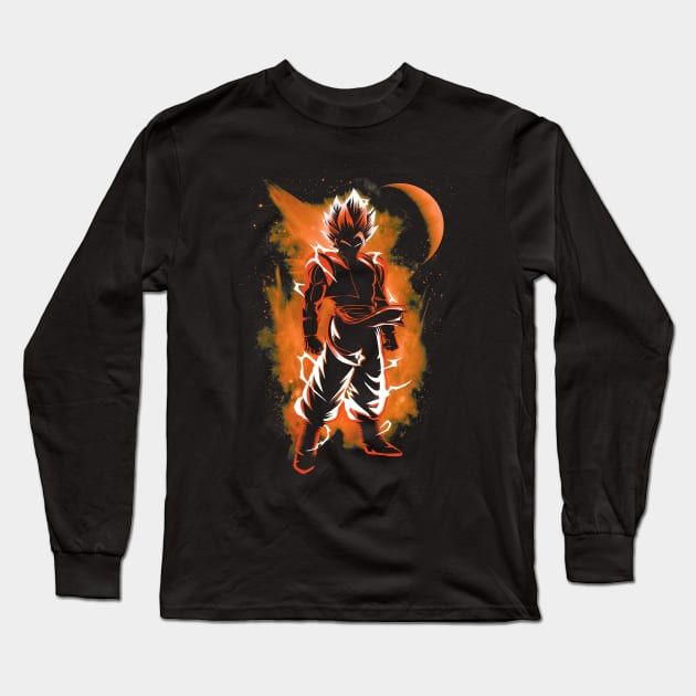 Super Saiyan Hard Mode Long Sleeve T-Shirt by Lianame